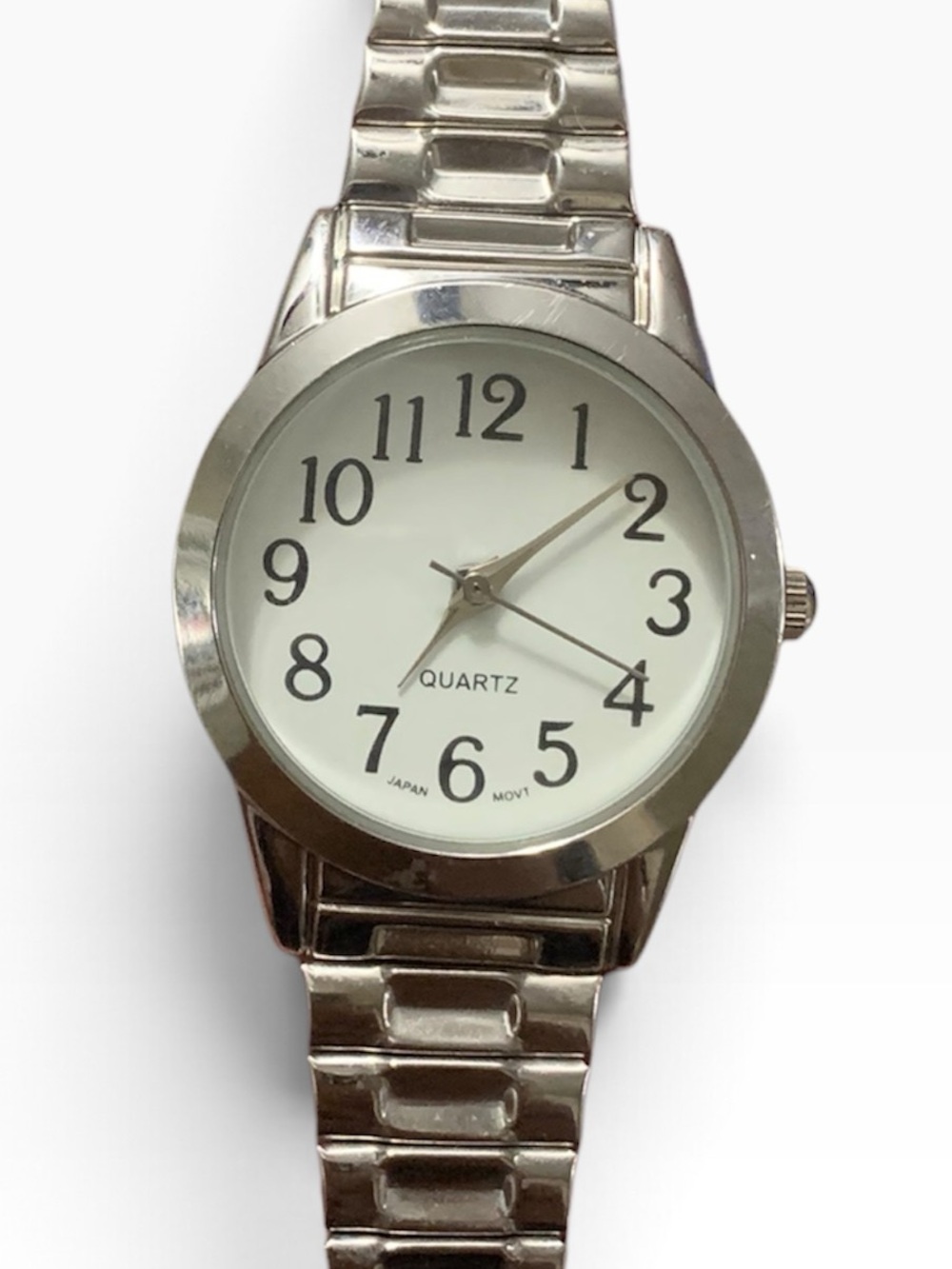 M.Z. Berger WS79 Women’s Quartz Analog Silver Stainless Bracelet White Dial